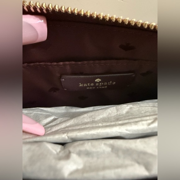 Kate Spade glitter purple crossbody purse - Picture 9 of 10